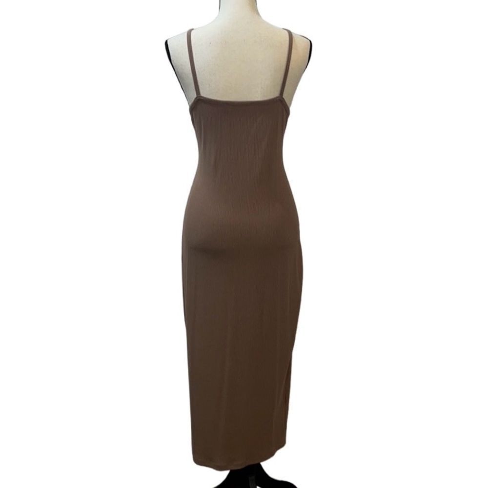 FTF Ribbed Knit Midi Dress & Cardigan Set - Picture 11 of 16
